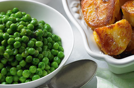 Peas with mint and butter THUMB